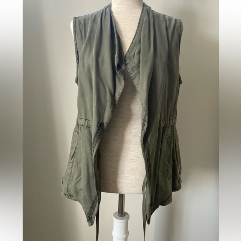Max Jeans Green Vest